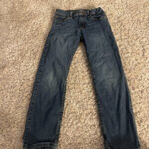 Wrangler Boys Classic Straight Jeans Size 10 Denim